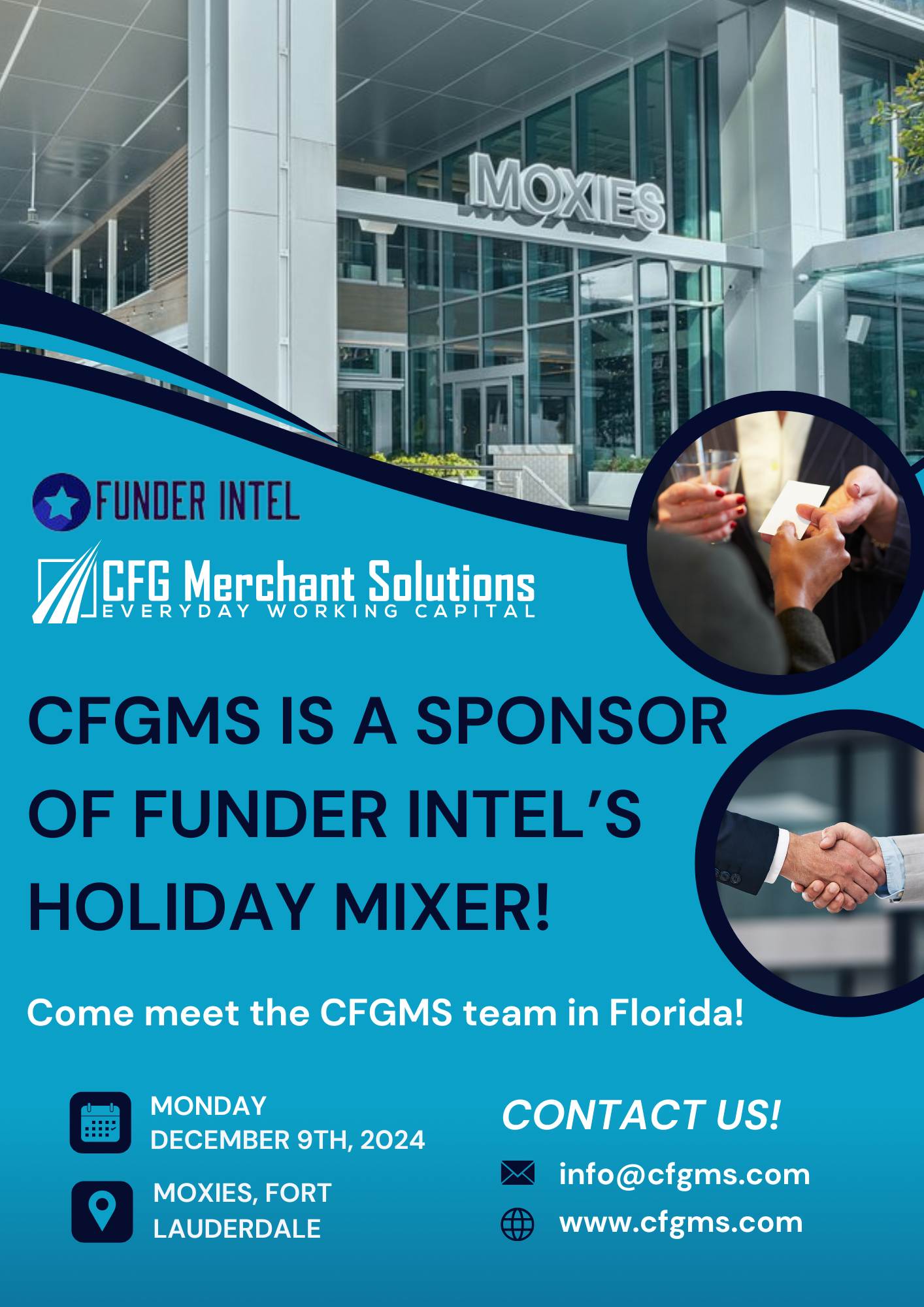 funder intel holiday mixer